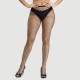 4 Piece Set Fishnet Stockings - Black by Sexopolis