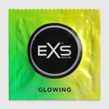 Φωσφοριζέ Προφυλακτικά EXS Glowing Condoms