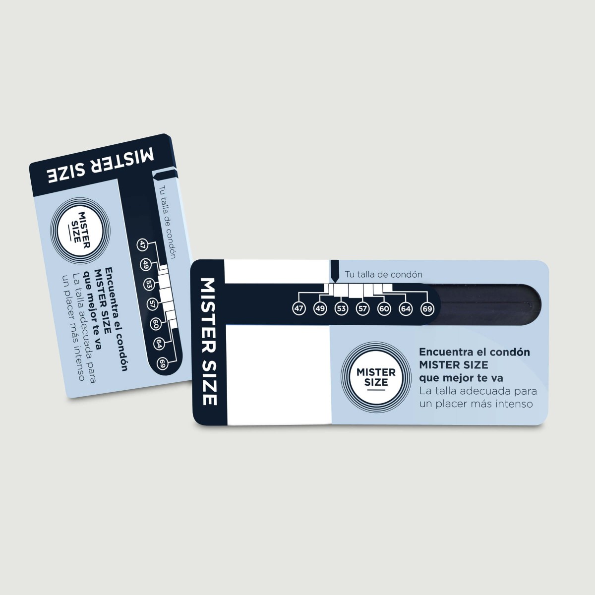 Μετρητής Μεγέθους για Προφυλακτικά Mister Size Condom Measure Tool by Sexopolis