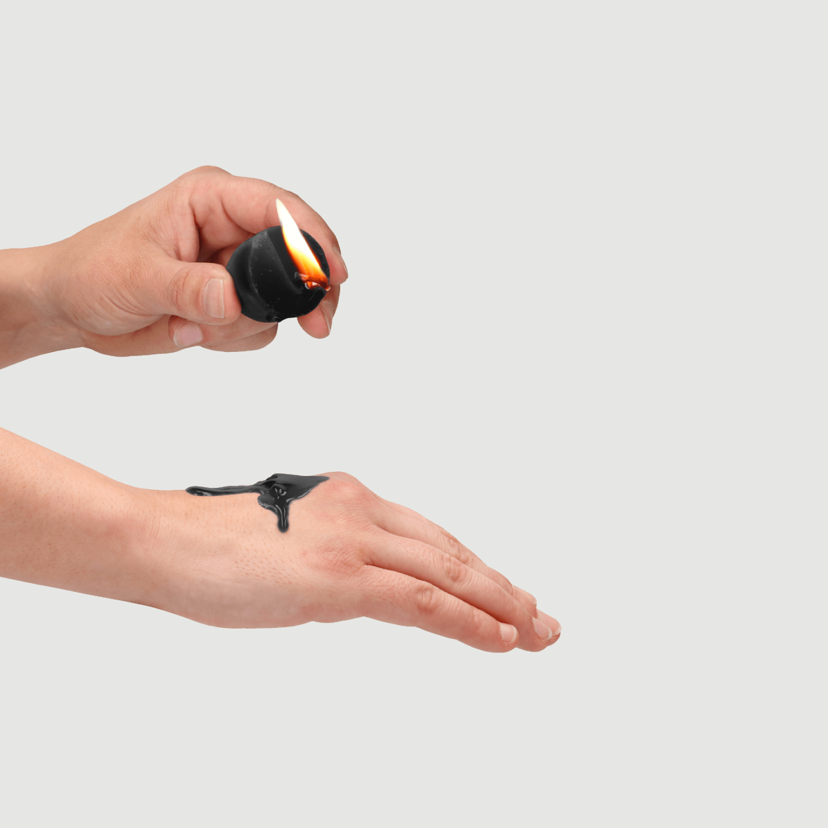 Disobedient Tease Candles Fig Scented 4 Pieces - Black by Sexopolis