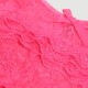 Sexy Plus Size Lace Crotchless Panty - Pink by Sexopolis
