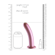 G-Spot 17 cm Smooth Silicone Dildo with Suction Cup - Pink by Sexopolis