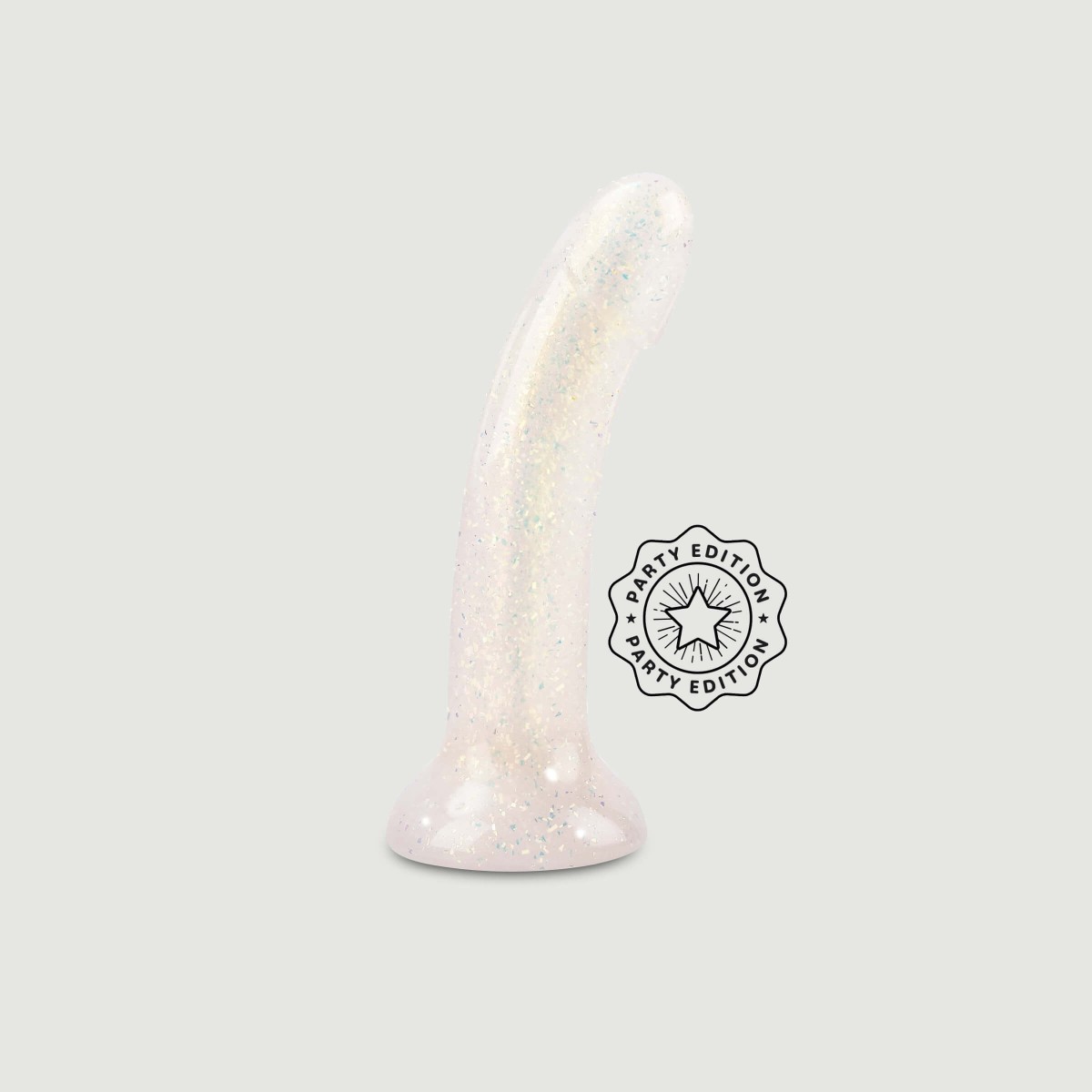 Premium Dildo Σιλικόνης με Βεντούζα Dildolls Extravaganza Premium Silicone Dildo With Suction Cup - Διάφανο by Sexopolis