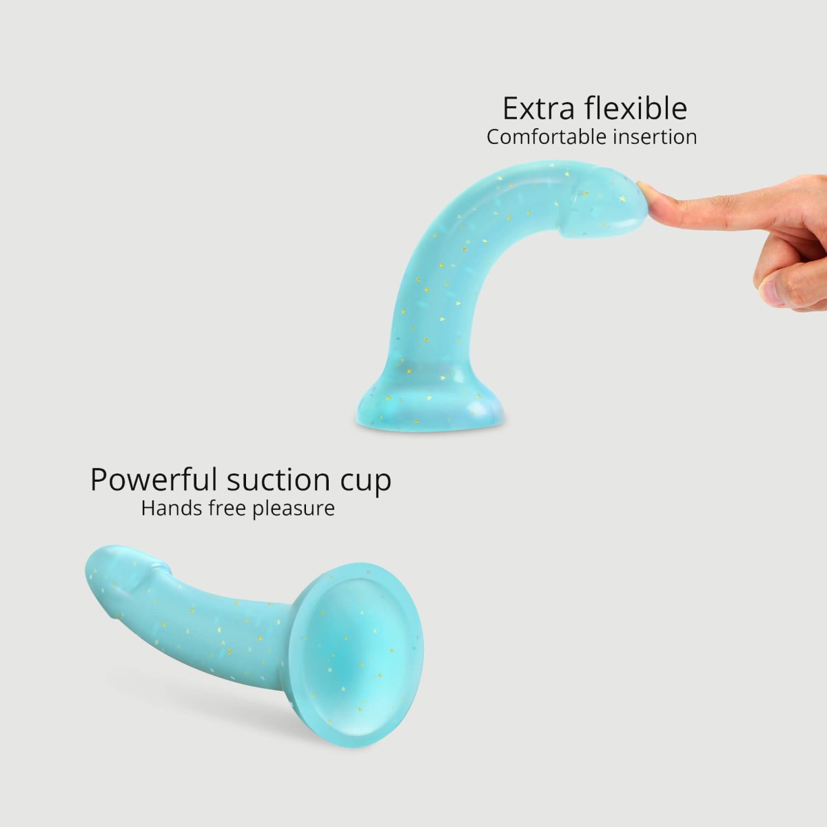 Premium Dildo Σιλικόνης με Βεντούζα Dildolls Nightfall Premium Silicone Dildo with Suction Cup - Γαλάζιο by Sexopolis
