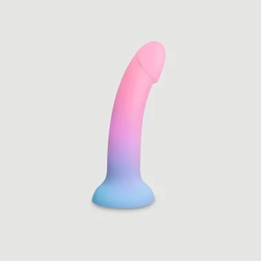 Premium Dildo Σιλικόνης με Βεντούζα Dildolls Utopia Premium Silicone X-Large Dildo With Suction Cup - Ροζ/Μπλε