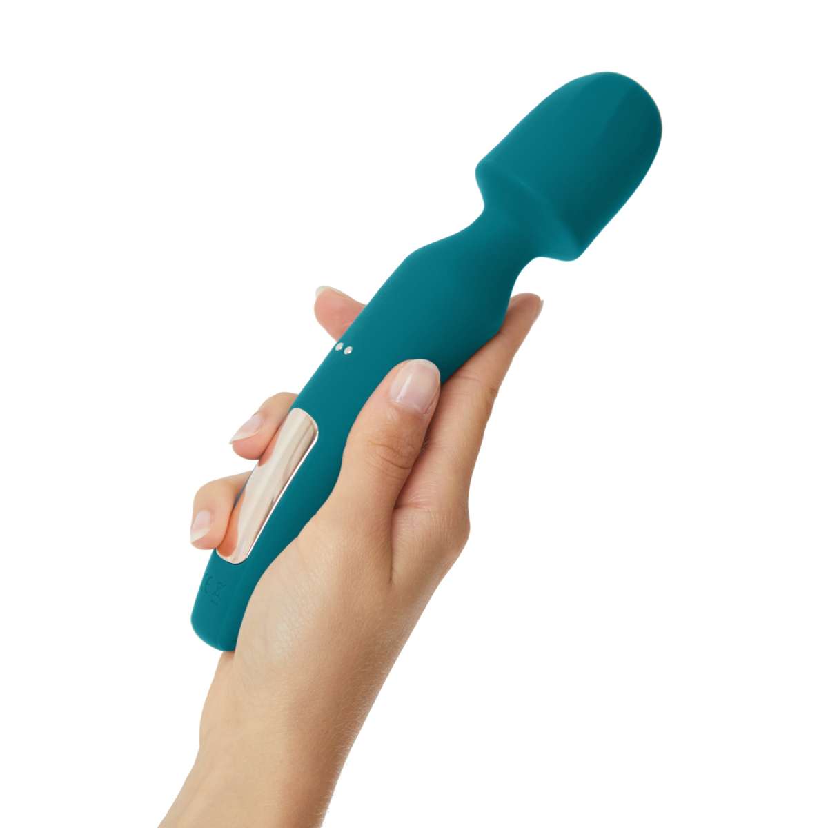 R-Evolution Premium Silicone 3 in 1 Massage Vibrating Wand - Green by Sexopolis