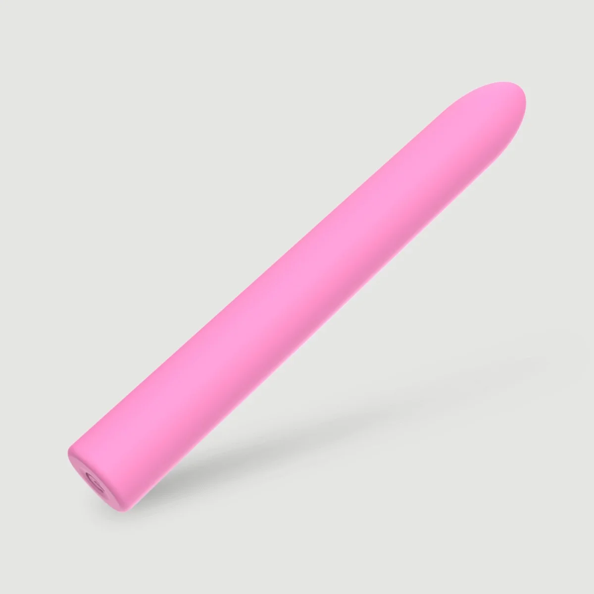 Λεπτός Κλασικός Δονητής Σιλικόνης 10 Ταχυτήτων Classic Baby Slim 10 Function Silicone Classic Vibrator - Ροζ by Sexopolis