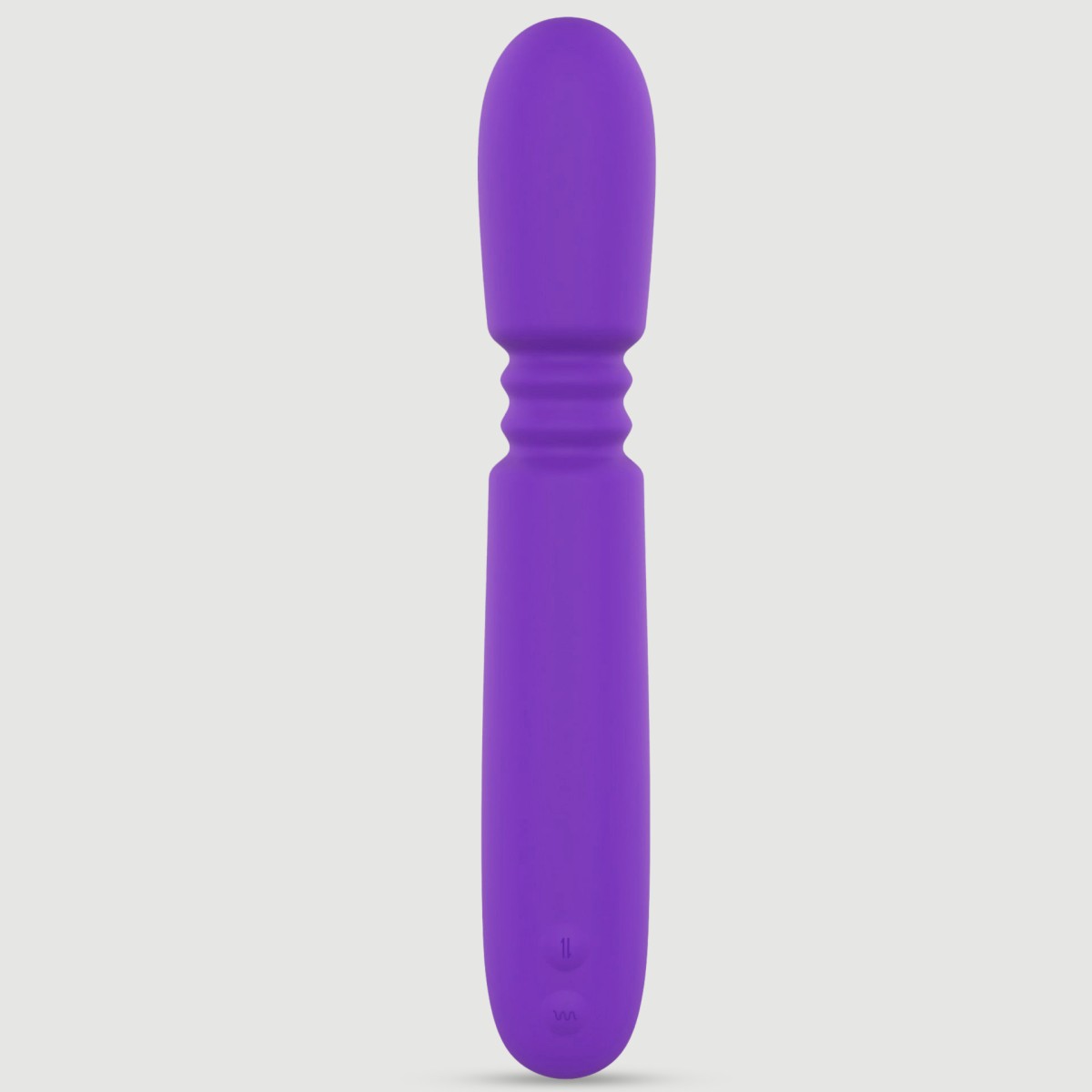 Paris Powerful Thrusting Vibrating Stimulator - Purple by Sexopolis