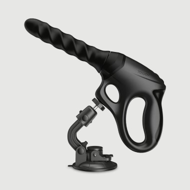 Cadence Pro+ Gun Thrusting & Rotating Vibrator - Black