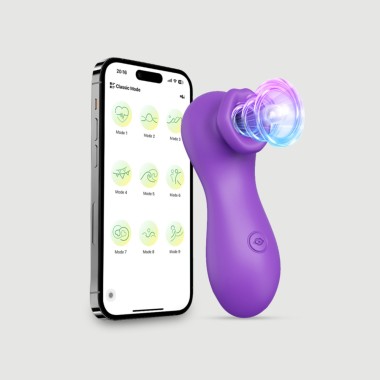 Αναρροφητής Κλειτορίδας Με Application The Ultimate Sucker Clitoral Suction Stimulator With Application Control - Μωβ