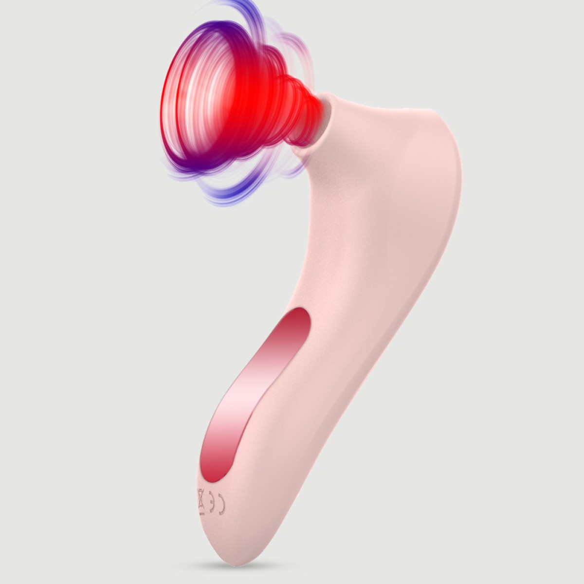 Αναρροφητής Κλειτορίδας Σιλικόνης Mika Strong Clitoral Suction Stimulator - Απαλό Ροζ by Sexopolis