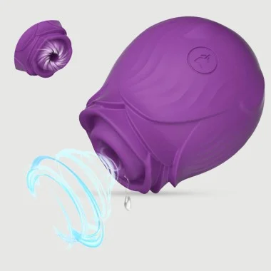 Αναρροφητής Κλειτορίδας Τριαντάφυλλο Sexopolis Rose Collection Joba Rose Clitoral Suction Stimulator - Μωβ