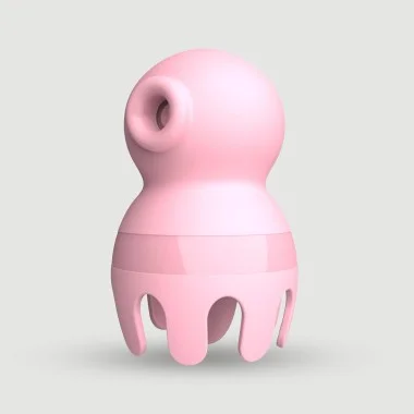 Αναρροφητής Σιλικόνης & Κλειτοριδικός Δονητής 2 σε 1 Clit Baby Premium Silicone Clitoral Suction Stimulator & Vibrator 2 in 1 - Ροζ