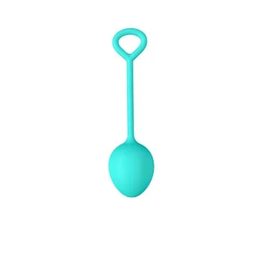Κολπική Μπάλα Σιλικόνης Sexopolis Wellness 48 g SIlicone Single Kegel Ball - Πράσινη