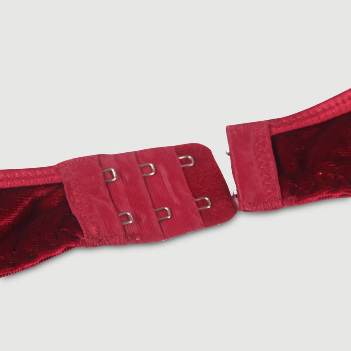 Plus Size Σέξι Κορμάκι Με Βαθύ V & Ζαρτιέρες & Βελούδινο Ραφτό Deep V Garter Lace Velvet Stitching Teddy - Κόκκινο by Sexopolis