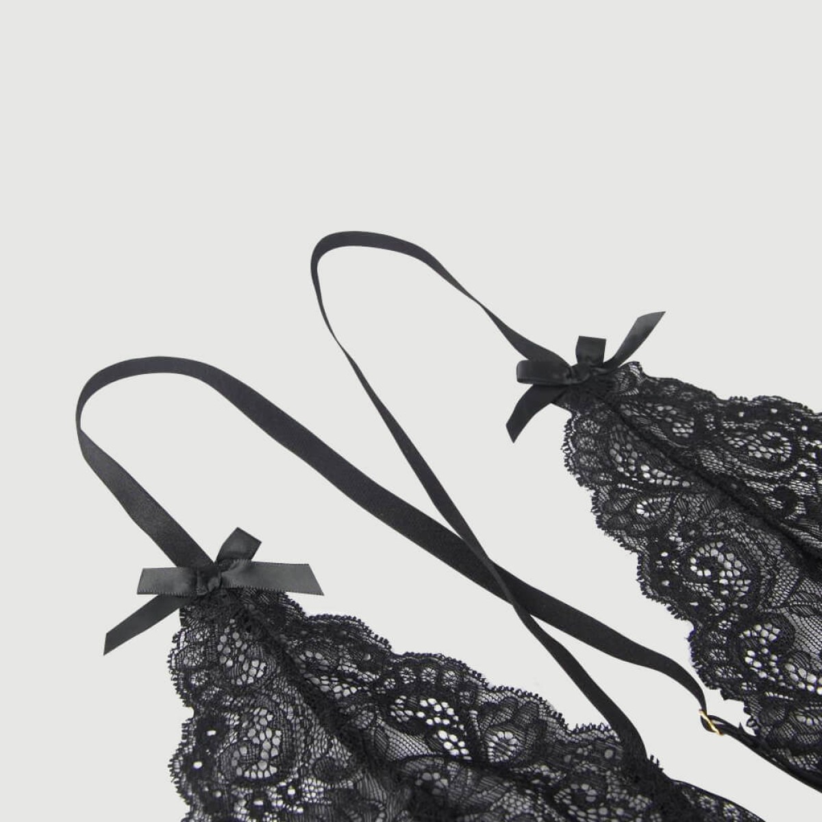 Plus Size Σέξυ Κορμάκι Με Δαντέλα & Σχέδιο Λουλουδιών Fashion Sexy Lace Floral Print Plunge Neck Teddy - Μαύρο/Κόκκινο by Sexopolis