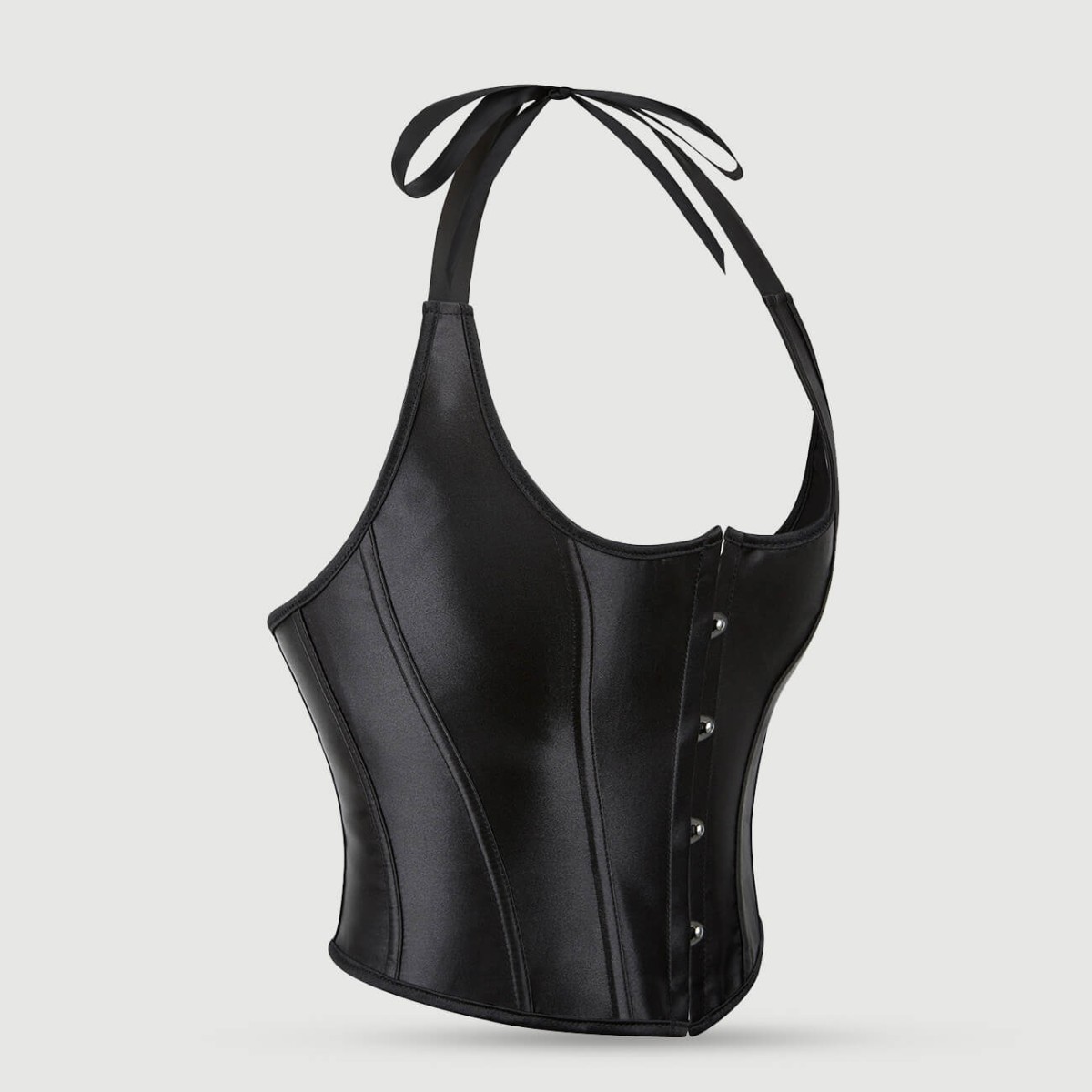 Κορσές Με Ανοιχτό Ντεκολτέ Sexy 12 Pieces Wide Breast Corset - Μαύρος by Sexopolis