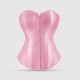 Strapless Κορσές Satin Strapless Palace Inspired Corset Top - Ροζ by Sexopolis