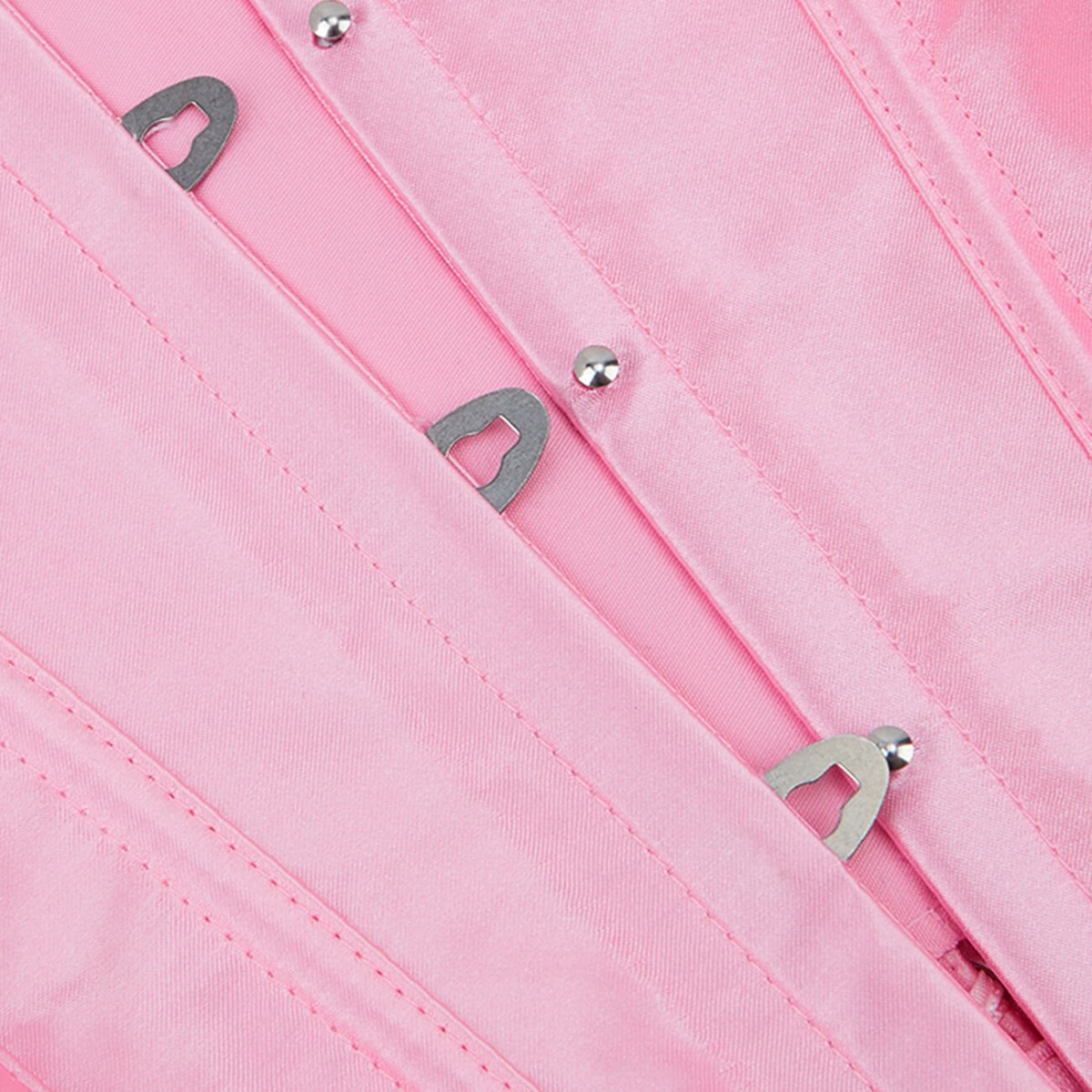 Strapless Κορσές Satin Strapless Palace Inspired Corset Top - Ροζ by Sexopolis