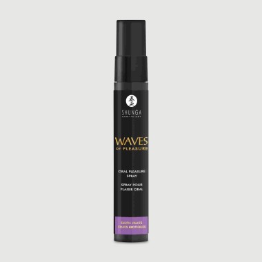 Shunga Waves Of Pleasure Stimulating Oral Sex Spray Exotic Fruits Flavored - 20 ml