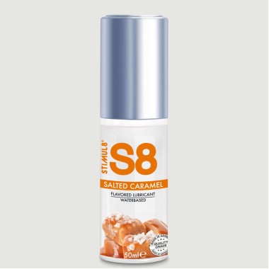 S8 Salted Caramel Flavored Water Based Lubricant - 50 ml