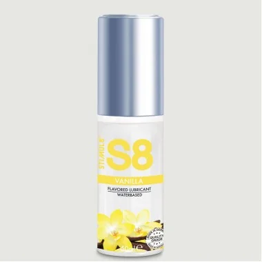 Λιπαντικό Νερού με Γεύση Βανίλια S8 Vanilla Flavored Water Based Lubricant - 50 ml
