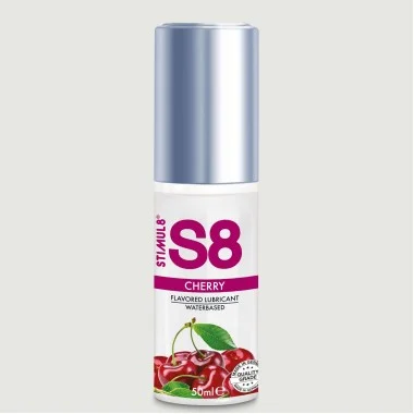 Λιπαντικό Νερού με Γεύση Κεράσι S8 Cherry Flavored Water Based Lubricant - 50 ml