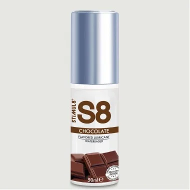 Λιπαντικό Νερού με Γεύση Σοκολάτα S8 Chocolate Flavored Water Based Lubricant - 50 ml