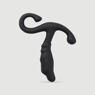 Dildo Προστάτη Σιλικόνης E5 Silicone Prostate Stimulator - Μαύρο
