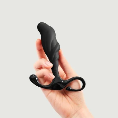 Dildo Προστάτη Σιλικόνης Expert P Large Silicone Prostate Silicone Stimulator - Μαύρος