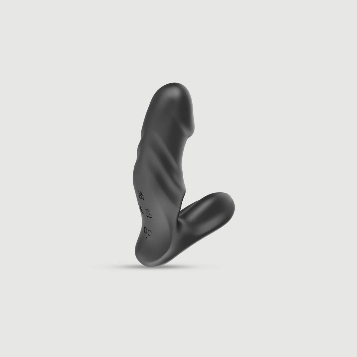 Prostate Bouncer Silicone Application Based Prostate Massage Vibrator - Black by Sexopolis