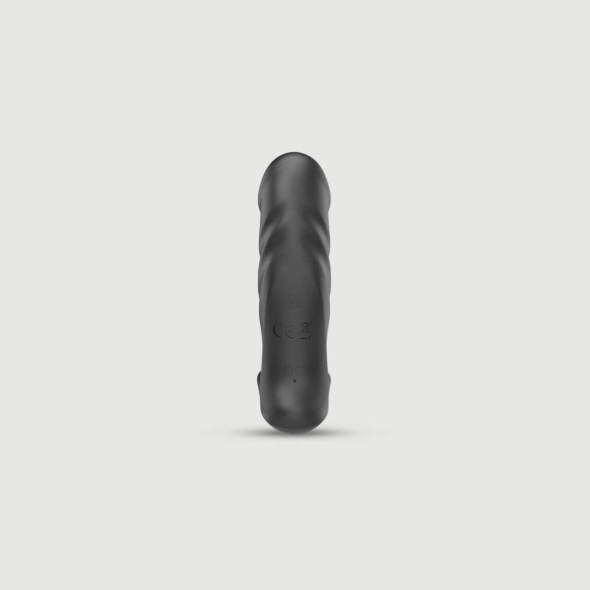 Prostate Bouncer Silicone Application Based Prostate Massage Vibrator - Black by Sexopolis