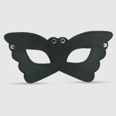 Μάσκα Ματιών Με Φτερωτό Σχέδιο Eye Mask With Winged Design – Μαύρο