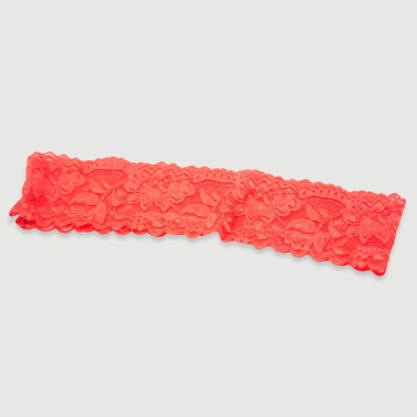 Δαντελωτή Μάσκα Ματιών Τύπου Κορδέλα Lace Blindfold Ribbon Mask – Κόκκινο