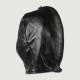 Full Face Bondage Mask Zip Up Full Face - Black by Sexopolis