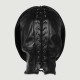 Full Face Bondage Mask Zip Up Full Face - Black by Sexopolis