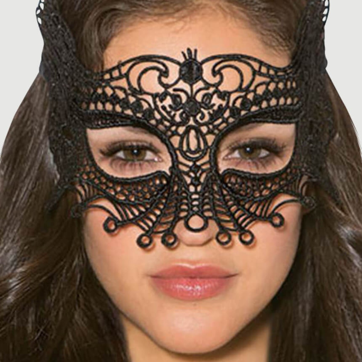 Μάσκα Enchanting Black Lace Bat Eye Mask - Μαύρη by Sexopolis