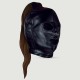 Mask with Brown Ponytail - Black by Sexopolis