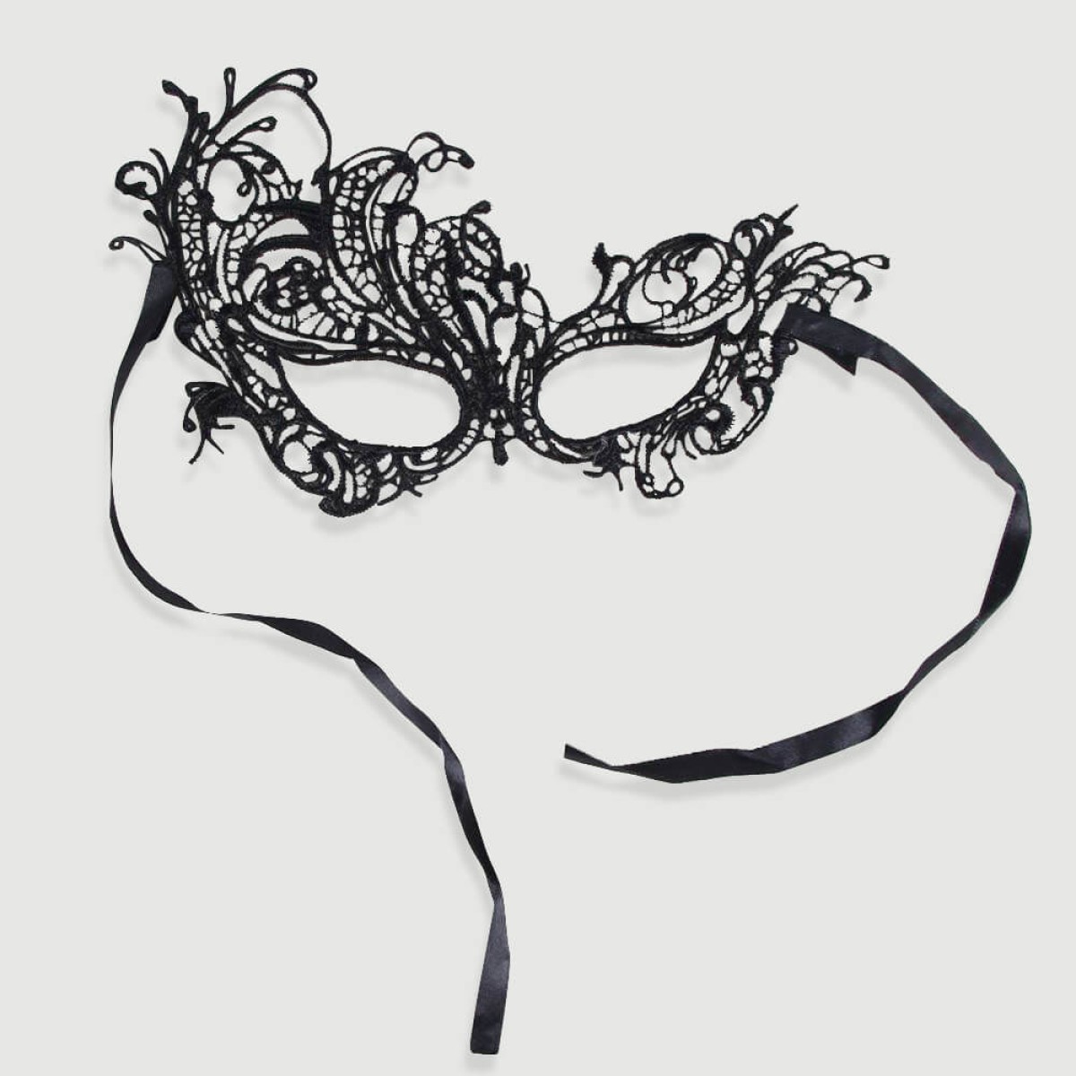 Μάσκα Tether Lace Eye Mask - Μαύρη by Sexopolis