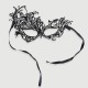 Μάσκα Tether Lace Eye Mask - Μαύρη by Sexopolis