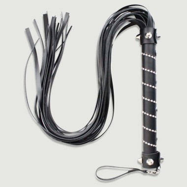 Μαστίγιο Long Diamond Swift 75 cm - Μαύρο