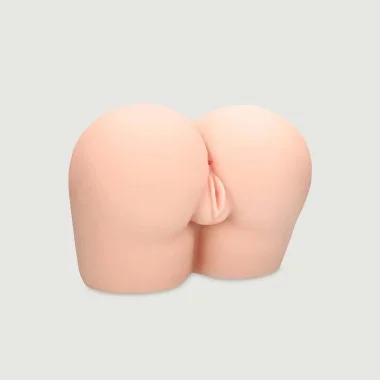 Booty Bator XXL Doggy Style Pussy & Ass Masturbator - Φυσικό Χρώμα