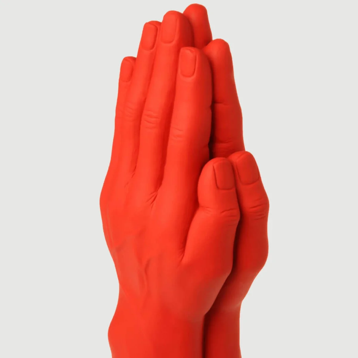 Double Silicone Fisting Hand Stretch No. 3 30 x 9 cm - Red by Sexopolis