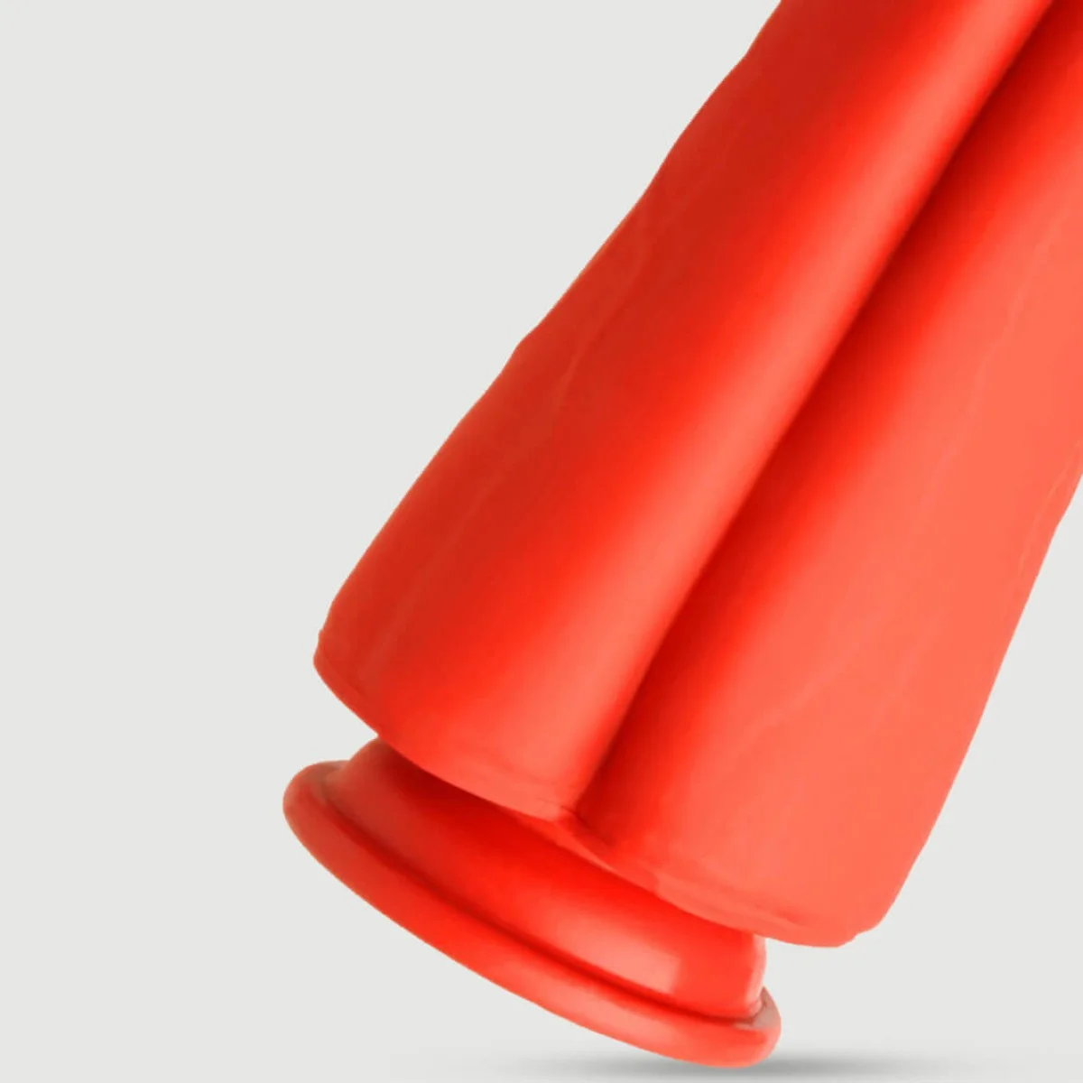 Double Silicone Fisting Hand Stretch No. 3 30 x 9 cm - Red by Sexopolis