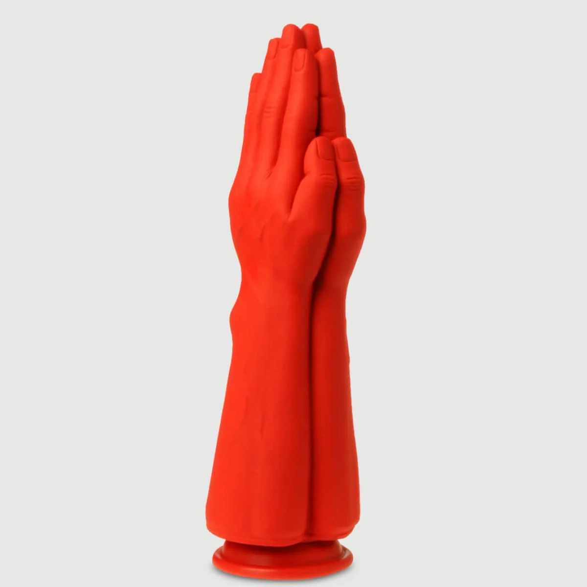 Double Silicone Fisting Hand Stretch No. 3 30 x 9 cm - Red by Sexopolis