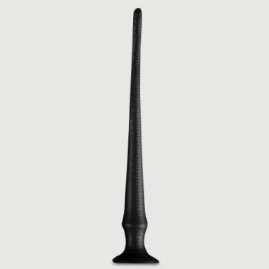 Dildo Σιλικόνης Φίδι Για Length Training Silicone Snake Dildo For Depth Training 40 x 4,5 cm - Μαύρο