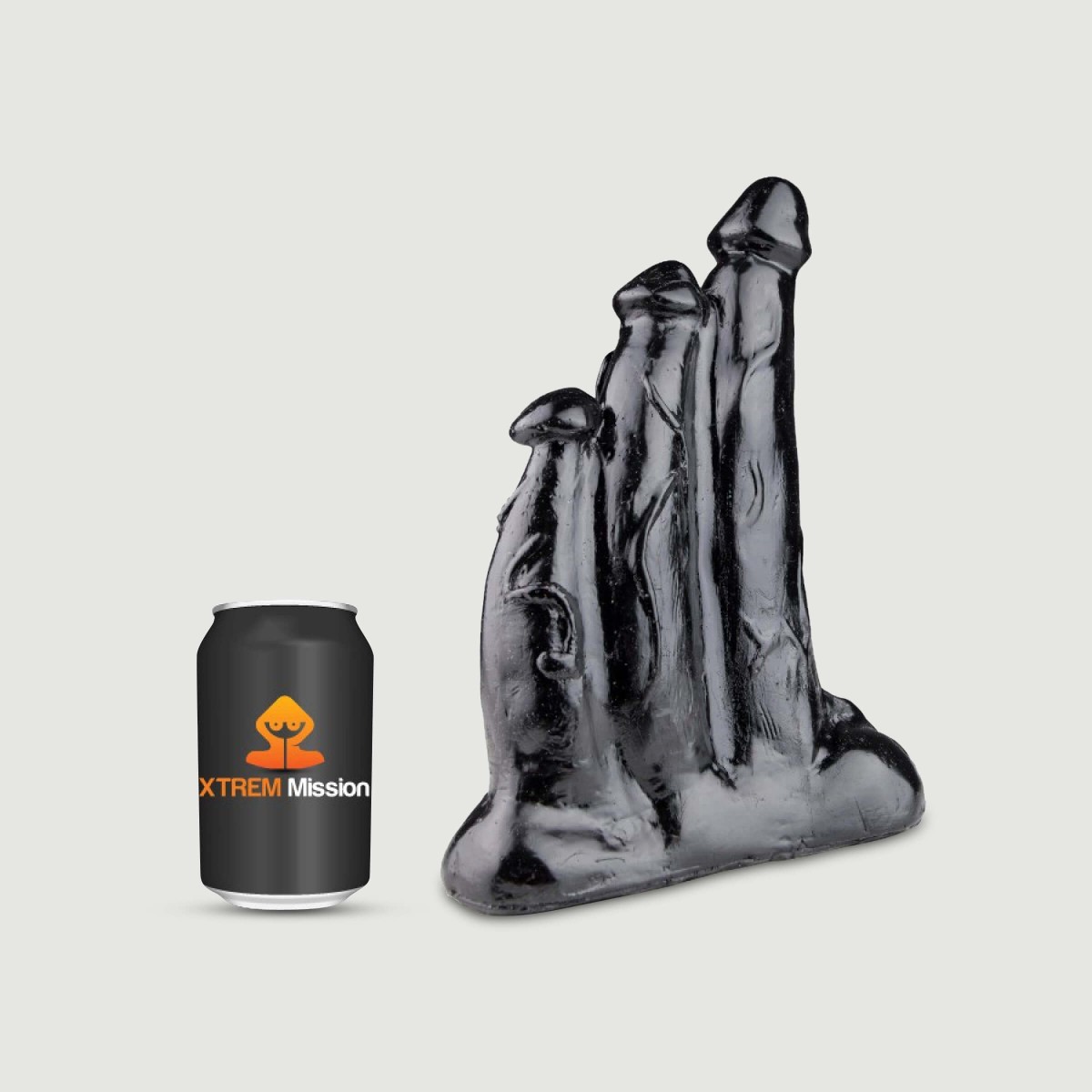 Mission Triplicate Anal Stretching Huge Realistic Dildo by Sexopolis