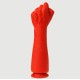 Fisting Silicone Hand Stretch No.3 30 x 9.8 cm - Κόκκινο by Sexopolis