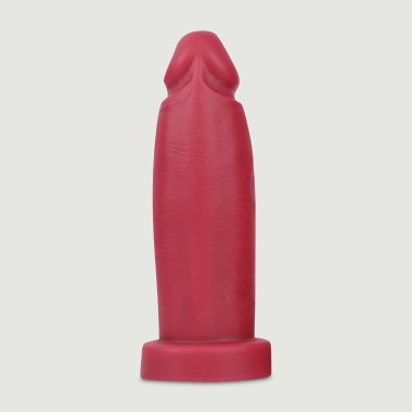 XL Παχύ Ομοίωμα Πέους Σιλικόνης Larry Extra Large Realistic Thick Silicone Dildo - Κόκκινο