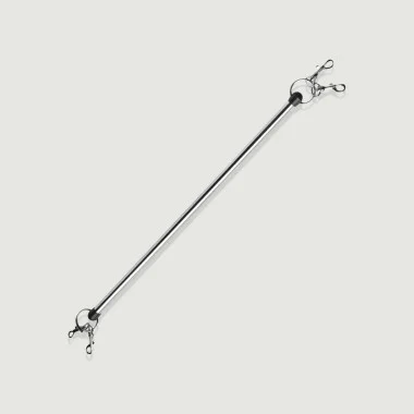 Frisky 60 cm Bondage Bar - Silver